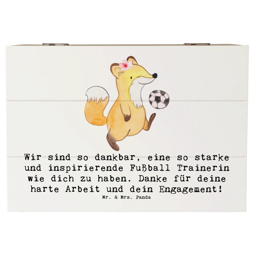 Holzkiste Fußball Trainerin Dankbarkeit Holzkiste, Kiste, Schatzkiste, Truhe, Schatulle, XXL, Erinnerungsbox, Erinnerungskiste, Dekokiste, Aufbewahrungsbox, Geschenkbox, Geschenkdose, Geschenk, Sport, Sportart, Hobby, Schenken, Danke, Dankeschön, Auszeichnung, Gewinn, Sportler