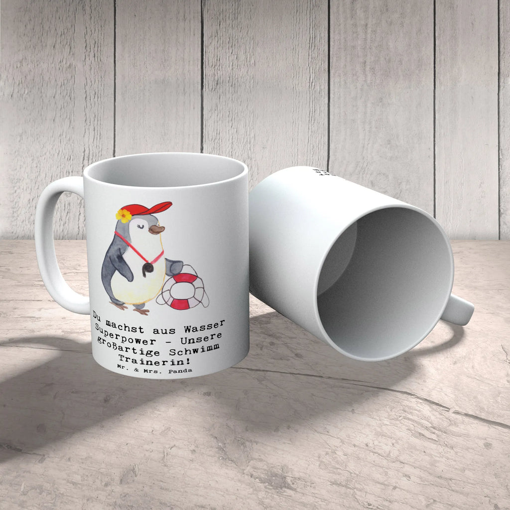 Tasse Superpower Schwimmen Trainerin Tasse, Kaffeetasse, Teetasse, Becher, Kaffeebecher, Teebecher, Keramiktasse, Porzellantasse, Büro Tasse, Geschenk Tasse, Tasse Sprüche, Tasse Motive, Kaffeetassen, Tasse bedrucken, Designer Tasse, Cappuccino Tassen, Schöne Teetassen, Geschenk, Sport, Sportart, Hobby, Schenken, Danke, Dankeschön, Auszeichnung, Gewinn, Sportler