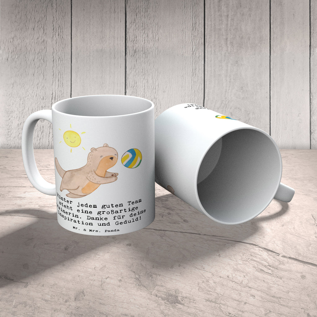 Tasse Volleyball Trainerin Tasse, Kaffeetasse, Teetasse, Becher, Kaffeebecher, Teebecher, Keramiktasse, Porzellantasse, Büro Tasse, Geschenk Tasse, Tasse Sprüche, Tasse Motive, Kaffeetassen, Tasse bedrucken, Designer Tasse, Cappuccino Tassen, Schöne Teetassen, Geschenk, Sport, Sportart, Hobby, Schenken, Danke, Dankeschön, Auszeichnung, Gewinn, Sportler