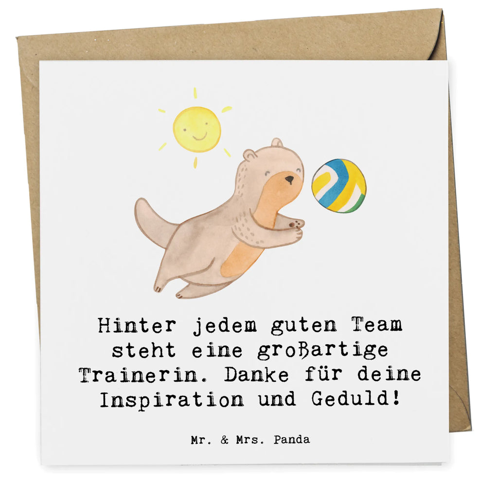 Deluxe Karte Volleyball Trainerin Karte, Grußkarte, Klappkarte, Einladungskarte, Glückwunschkarte, Hochzeitskarte, Geburtstagskarte, Hochwertige Grußkarte, Hochwertige Klappkarte, Geschenk, Sport, Sportart, Hobby, Schenken, Danke, Dankeschön, Auszeichnung, Gewinn, Sportler