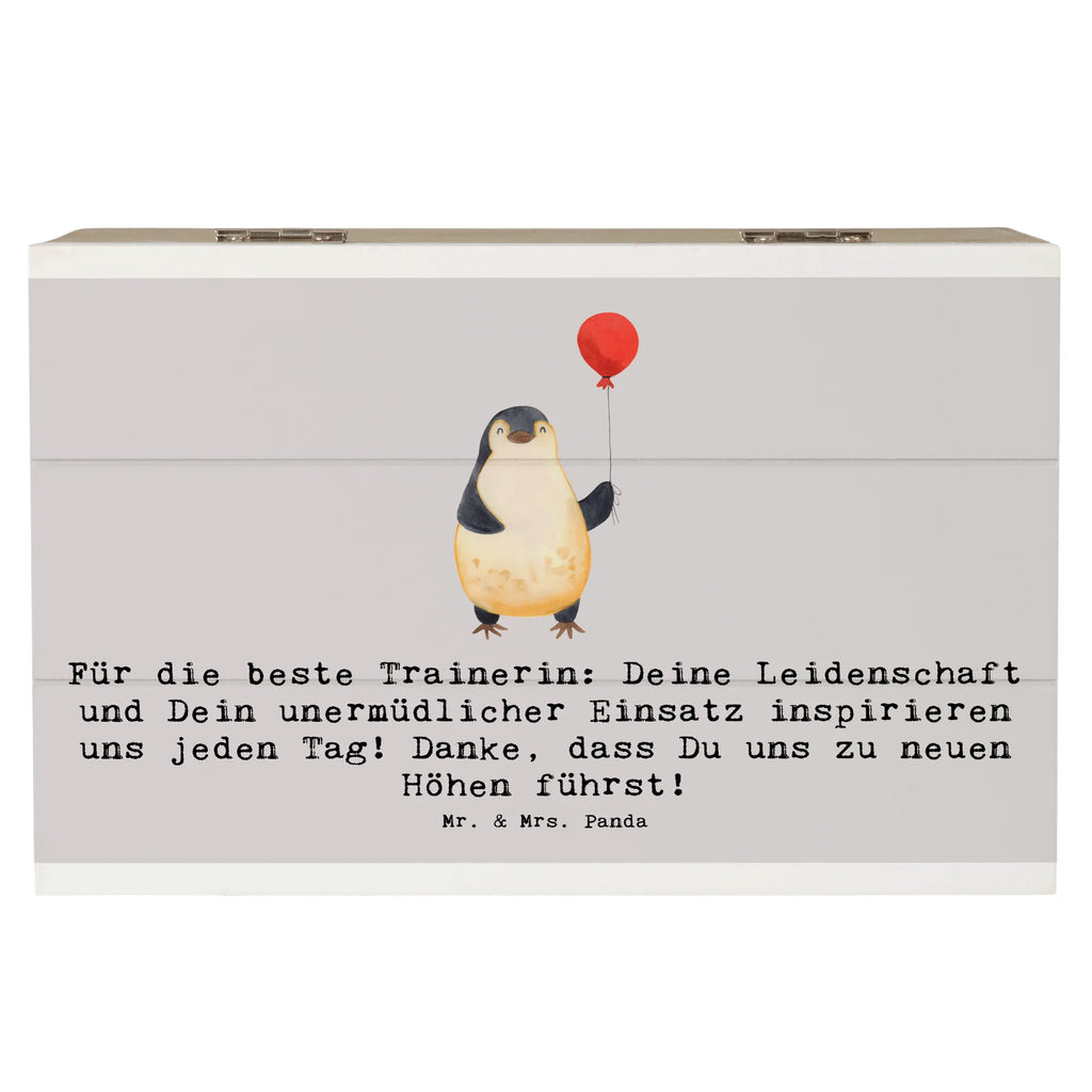 Holzkiste Turnen Trainerin Holzkiste, Kiste, Schatzkiste, Truhe, Schatulle, XXL, Erinnerungsbox, Erinnerungskiste, Dekokiste, Aufbewahrungsbox, Geschenkbox, Geschenkdose, Geschenk, Sport, Sportart, Hobby, Schenken, Danke, Dankeschön, Auszeichnung, Gewinn, Sportler