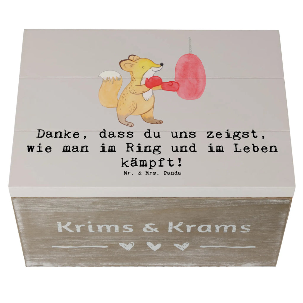 Holzkiste Boxen Trainerin Holzkiste, Kiste, Schatzkiste, Truhe, Schatulle, XXL, Erinnerungsbox, Erinnerungskiste, Dekokiste, Aufbewahrungsbox, Geschenkbox, Geschenkdose, Geschenk, Sport, Sportart, Hobby, Schenken, Danke, Dankeschön, Auszeichnung, Gewinn, Sportler