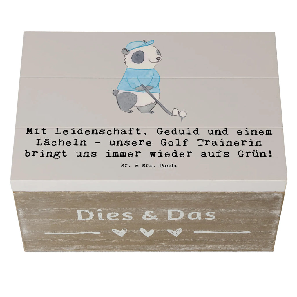 Holzkiste Golf Trainerin Leidenschaft Holzkiste, Kiste, Schatzkiste, Truhe, Schatulle, XXL, Erinnerungsbox, Erinnerungskiste, Dekokiste, Aufbewahrungsbox, Geschenkbox, Geschenkdose, Geschenk, Sport, Sportart, Hobby, Schenken, Danke, Dankeschön, Auszeichnung, Gewinn, Sportler