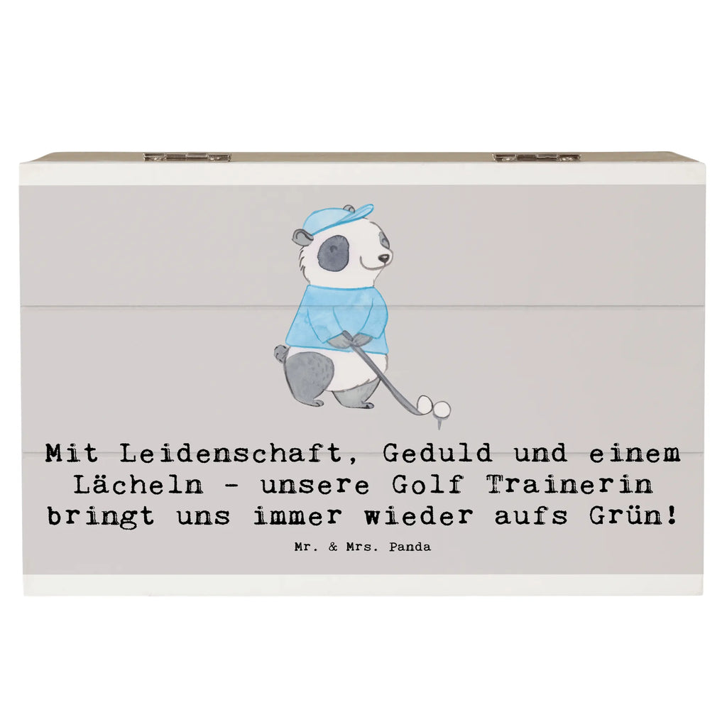 Holzkiste Golf Trainerin Leidenschaft Holzkiste, Kiste, Schatzkiste, Truhe, Schatulle, XXL, Erinnerungsbox, Erinnerungskiste, Dekokiste, Aufbewahrungsbox, Geschenkbox, Geschenkdose, Geschenk, Sport, Sportart, Hobby, Schenken, Danke, Dankeschön, Auszeichnung, Gewinn, Sportler