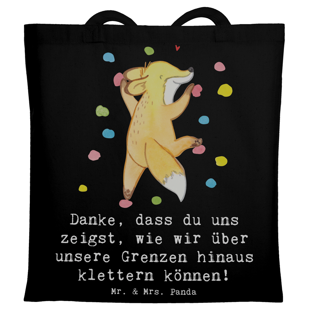 Tragetasche Klettern Trainerin Dankeschön Beuteltasche, Beutel, Einkaufstasche, Jutebeutel, Stoffbeutel, Tasche, Shopper, Umhängetasche, Strandtasche, Schultertasche, Stofftasche, Tragetasche, Badetasche, Jutetasche, Einkaufstüte, Laptoptasche, Geschenk, Sport, Sportart, Hobby, Schenken, Danke, Dankeschön, Auszeichnung, Gewinn, Sportler