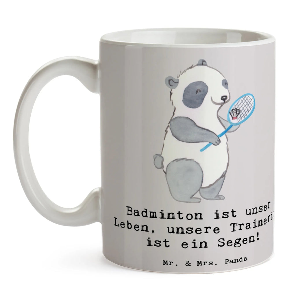 Tasse Badminton Trainerin Tasse, Kaffeetasse, Teetasse, Becher, Kaffeebecher, Teebecher, Keramiktasse, Porzellantasse, Büro Tasse, Geschenk Tasse, Tasse Sprüche, Tasse Motive, Kaffeetassen, Tasse bedrucken, Designer Tasse, Cappuccino Tassen, Schöne Teetassen, Geschenk, Sport, Sportart, Hobby, Schenken, Danke, Dankeschön, Auszeichnung, Gewinn, Sportler