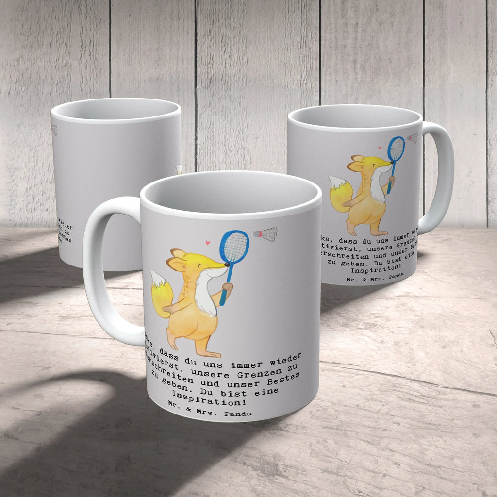 Tasse Badminton Trainerin Inspiration Tasse, Kaffeetasse, Teetasse, Becher, Kaffeebecher, Teebecher, Keramiktasse, Porzellantasse, Büro Tasse, Geschenk Tasse, Tasse Sprüche, Tasse Motive, Kaffeetassen, Tasse bedrucken, Designer Tasse, Cappuccino Tassen, Schöne Teetassen, Geschenk, Sport, Sportart, Hobby, Schenken, Danke, Dankeschön, Auszeichnung, Gewinn, Sportler