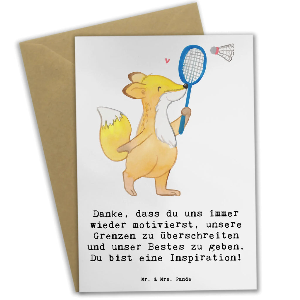 Grußkarte Badminton Trainerin Inspiration Grußkarte, Klappkarte, Einladungskarte, Glückwunschkarte, Hochzeitskarte, Geburtstagskarte, Karte, Ansichtskarten, Geschenk, Sport, Sportart, Hobby, Schenken, Danke, Dankeschön, Auszeichnung, Gewinn, Sportler