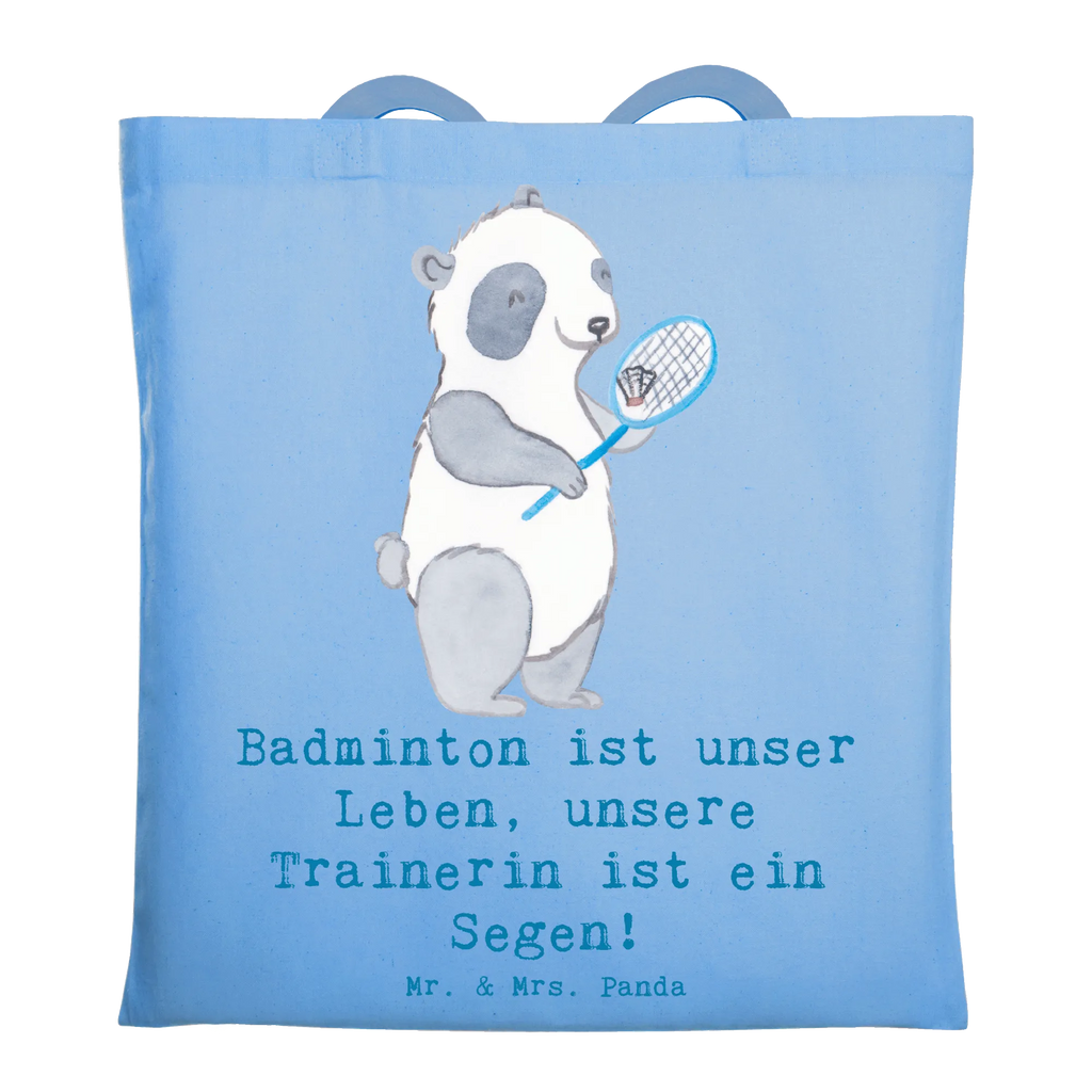 Tragetasche Badminton Trainerin Beuteltasche, Beutel, Einkaufstasche, Jutebeutel, Stoffbeutel, Tasche, Shopper, Umhängetasche, Strandtasche, Schultertasche, Stofftasche, Tragetasche, Badetasche, Jutetasche, Einkaufstüte, Laptoptasche, Geschenk, Sport, Sportart, Hobby, Schenken, Danke, Dankeschön, Auszeichnung, Gewinn, Sportler