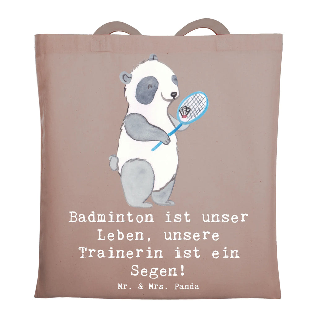 Tragetasche Badminton Trainerin Beuteltasche, Beutel, Einkaufstasche, Jutebeutel, Stoffbeutel, Tasche, Shopper, Umhängetasche, Strandtasche, Schultertasche, Stofftasche, Tragetasche, Badetasche, Jutetasche, Einkaufstüte, Laptoptasche, Geschenk, Sport, Sportart, Hobby, Schenken, Danke, Dankeschön, Auszeichnung, Gewinn, Sportler