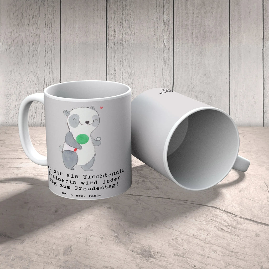 Tasse Tischtennis Trainerin Freudentag Tasse, Kaffeetasse, Teetasse, Becher, Kaffeebecher, Teebecher, Keramiktasse, Porzellantasse, Büro Tasse, Geschenk Tasse, Tasse Sprüche, Tasse Motive, Kaffeetassen, Tasse bedrucken, Designer Tasse, Cappuccino Tassen, Schöne Teetassen, Geschenk, Sport, Sportart, Hobby, Schenken, Danke, Dankeschön, Auszeichnung, Gewinn, Sportler