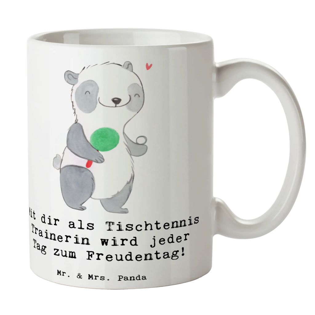 Tasse Tischtennis Trainerin Freudentag Tasse, Kaffeetasse, Teetasse, Becher, Kaffeebecher, Teebecher, Keramiktasse, Porzellantasse, Büro Tasse, Geschenk Tasse, Tasse Sprüche, Tasse Motive, Kaffeetassen, Tasse bedrucken, Designer Tasse, Cappuccino Tassen, Schöne Teetassen, Geschenk, Sport, Sportart, Hobby, Schenken, Danke, Dankeschön, Auszeichnung, Gewinn, Sportler