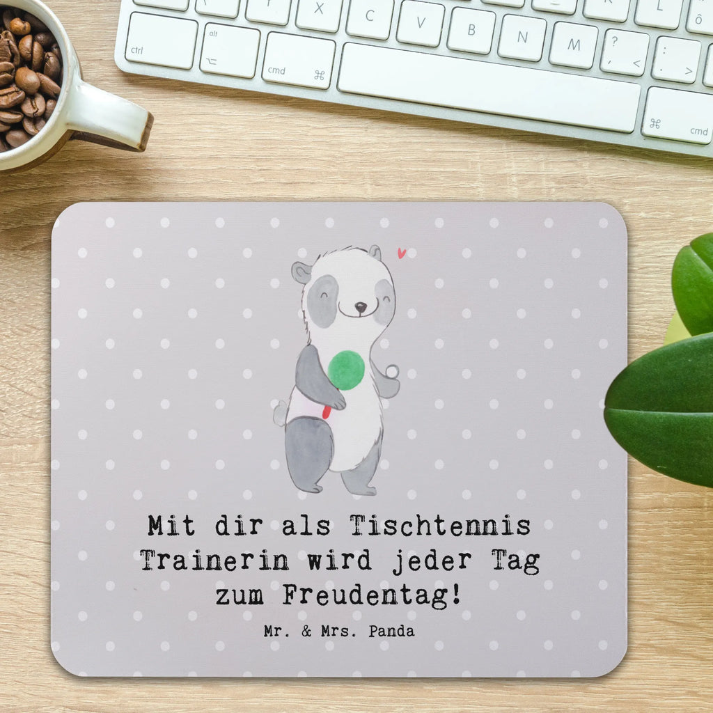 Mauspad Tischtennis Trainerin Freudentag Mousepad, Computer zubehör, Büroausstattung, PC Zubehör, Arbeitszimmer, Mauspad, Einzigartiges Mauspad, Designer Mauspad, Mausunterlage, Mauspad Büro, Geschenk, Sport, Sportart, Hobby, Schenken, Danke, Dankeschön, Auszeichnung, Gewinn, Sportler