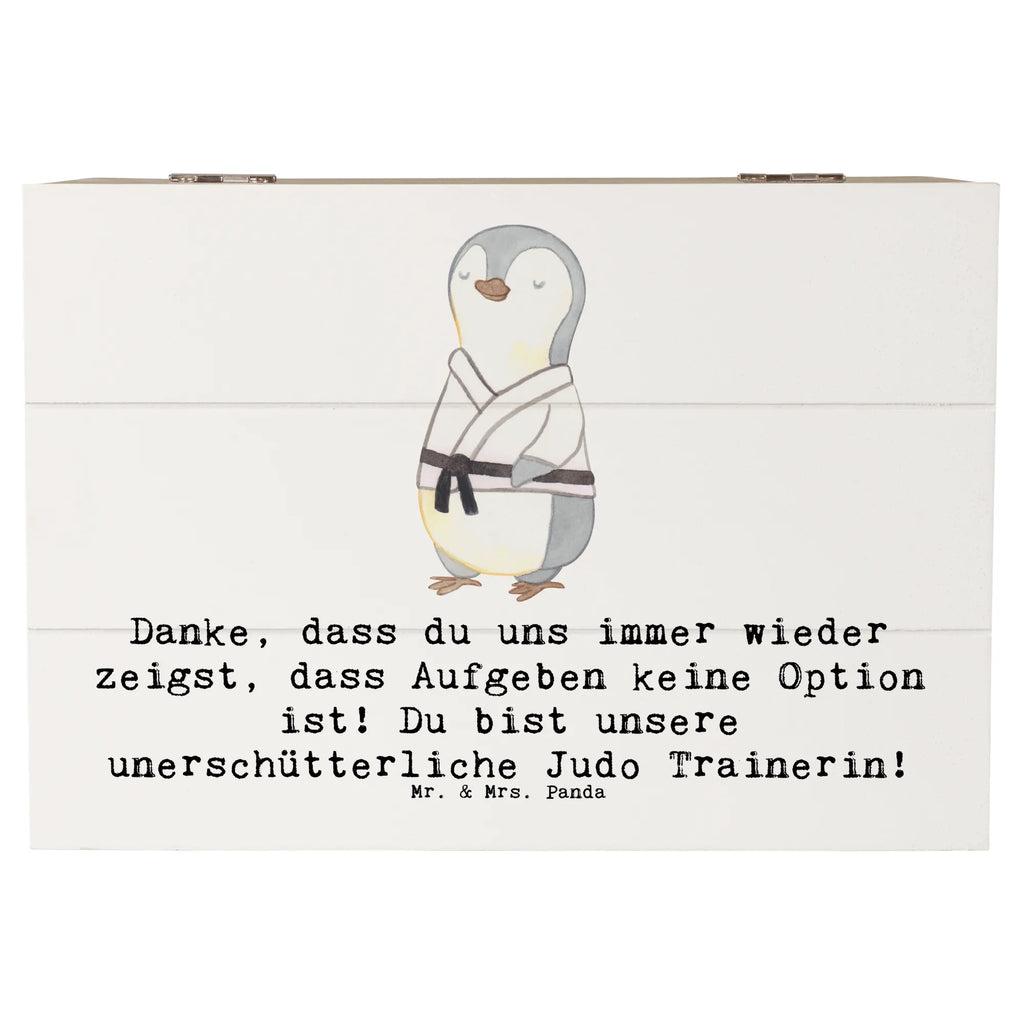 Holzkiste Unerschütterliche Judo Trainerin Holzkiste, Kiste, Schatzkiste, Truhe, Schatulle, XXL, Erinnerungsbox, Erinnerungskiste, Dekokiste, Aufbewahrungsbox, Geschenkbox, Geschenkdose, Geschenk, Sport, Sportart, Hobby, Schenken, Danke, Dankeschön, Auszeichnung, Gewinn, Sportler