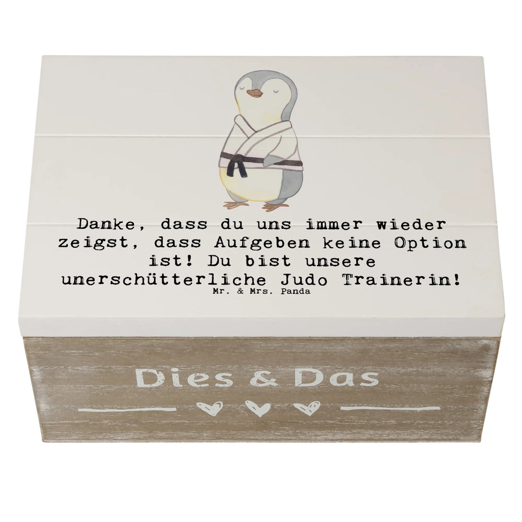 Holzkiste Unerschütterliche Judo Trainerin Holzkiste, Kiste, Schatzkiste, Truhe, Schatulle, XXL, Erinnerungsbox, Erinnerungskiste, Dekokiste, Aufbewahrungsbox, Geschenkbox, Geschenkdose, Geschenk, Sport, Sportart, Hobby, Schenken, Danke, Dankeschön, Auszeichnung, Gewinn, Sportler