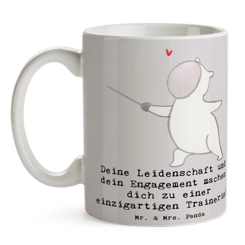 Tasse Fechten Trainerin Einzigartig Tasse, Kaffeetasse, Teetasse, Becher, Kaffeebecher, Teebecher, Keramiktasse, Porzellantasse, Büro Tasse, Geschenk Tasse, Tasse Sprüche, Tasse Motive, Kaffeetassen, Tasse bedrucken, Designer Tasse, Cappuccino Tassen, Schöne Teetassen, Geschenk, Sport, Sportart, Hobby, Schenken, Danke, Dankeschön, Auszeichnung, Gewinn, Sportler