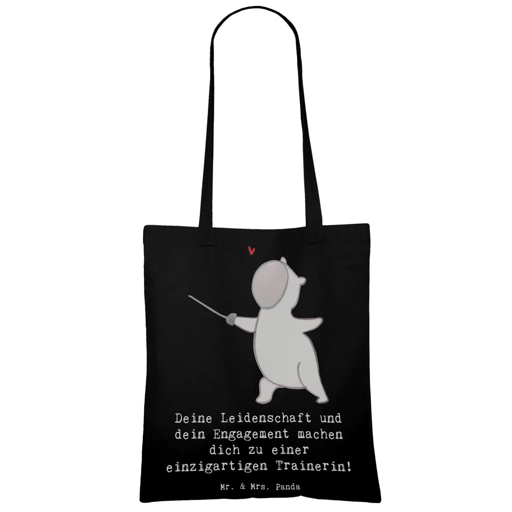 Tragetasche Fechten Trainerin Einzigartig Beuteltasche, Beutel, Einkaufstasche, Jutebeutel, Stoffbeutel, Tasche, Shopper, Umhängetasche, Strandtasche, Schultertasche, Stofftasche, Tragetasche, Badetasche, Jutetasche, Einkaufstüte, Laptoptasche, Geschenk, Sport, Sportart, Hobby, Schenken, Danke, Dankeschön, Auszeichnung, Gewinn, Sportler