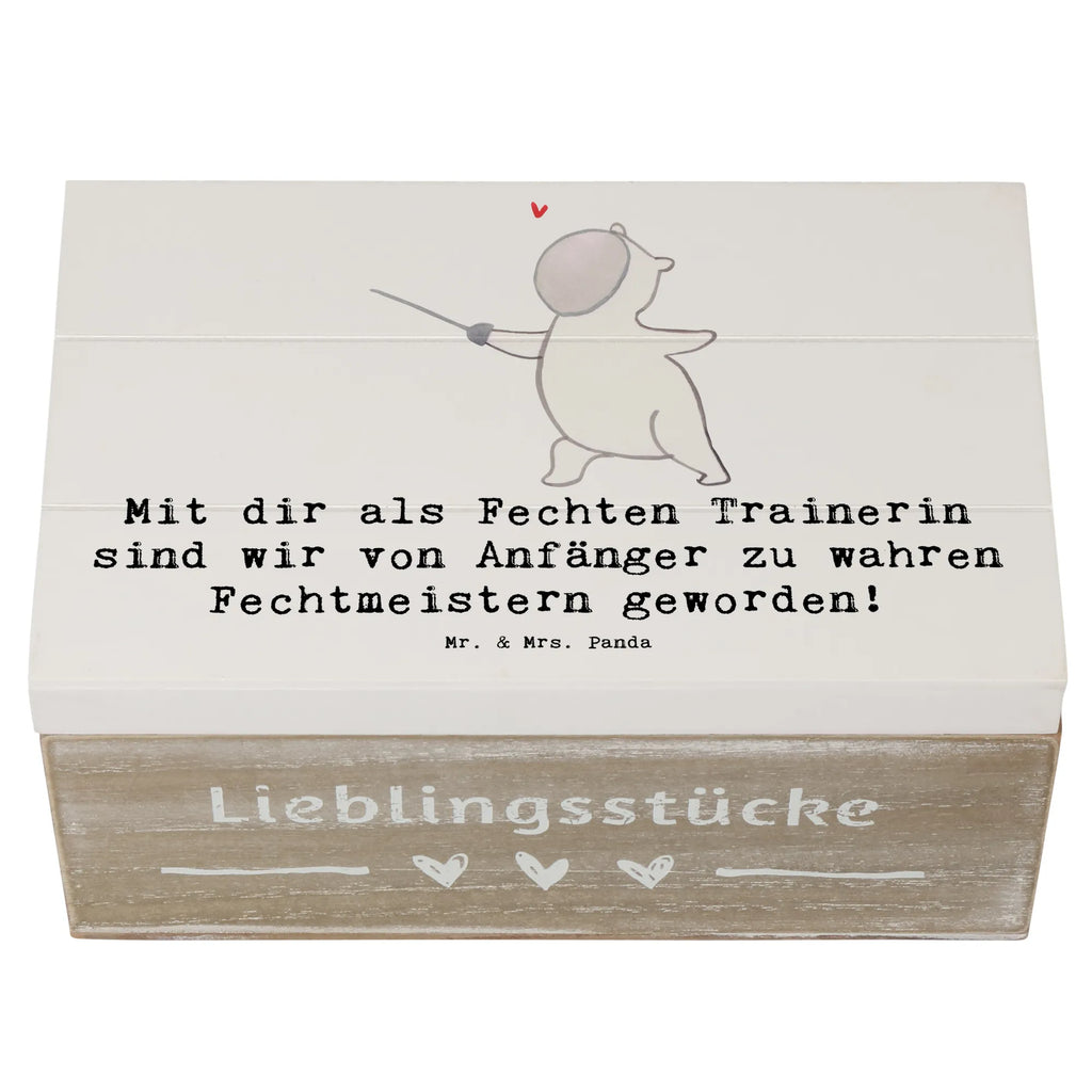 Holzkiste Fechten Trainerin Meister Holzkiste, Kiste, Schatzkiste, Truhe, Schatulle, XXL, Erinnerungsbox, Erinnerungskiste, Dekokiste, Aufbewahrungsbox, Geschenkbox, Geschenkdose, Geschenk, Sport, Sportart, Hobby, Schenken, Danke, Dankeschön, Auszeichnung, Gewinn, Sportler