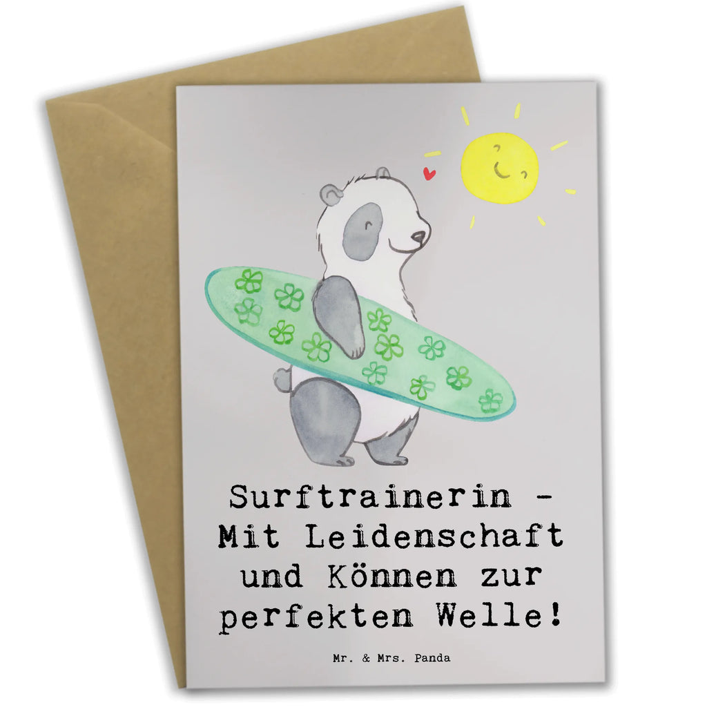 Grußkarte Surfen Trainerin Grußkarte, Klappkarte, Einladungskarte, Glückwunschkarte, Hochzeitskarte, Geburtstagskarte, Karte, Ansichtskarten, Geschenk, Sport, Sportart, Hobby, Schenken, Danke, Dankeschön, Auszeichnung, Gewinn, Sportler