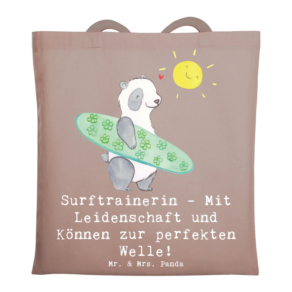 Tragetasche Surfen Trainerin Beuteltasche, Beutel, Einkaufstasche, Jutebeutel, Stoffbeutel, Tasche, Shopper, Umhängetasche, Strandtasche, Schultertasche, Stofftasche, Tragetasche, Badetasche, Jutetasche, Einkaufstüte, Laptoptasche, Geschenk, Sport, Sportart, Hobby, Schenken, Danke, Dankeschön, Auszeichnung, Gewinn, Sportler