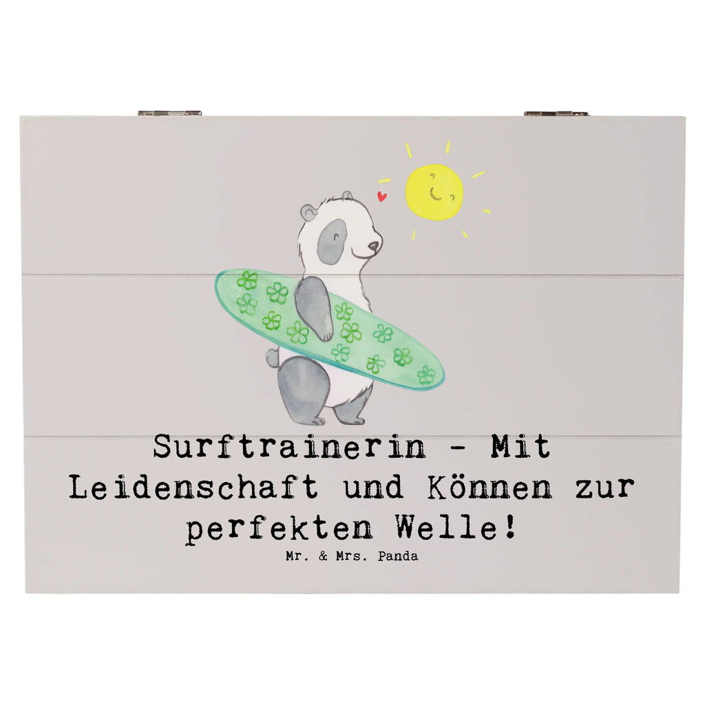 Holzkiste Surfen Trainerin Holzkiste, Kiste, Schatzkiste, Truhe, Schatulle, XXL, Erinnerungsbox, Erinnerungskiste, Dekokiste, Aufbewahrungsbox, Geschenkbox, Geschenkdose, Geschenk, Sport, Sportart, Hobby, Schenken, Danke, Dankeschön, Auszeichnung, Gewinn, Sportler