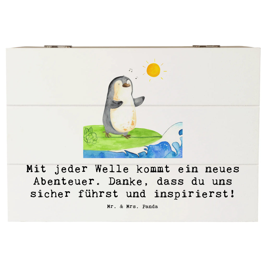 Holzkiste Surfen Trainerin Abenteuer Holzkiste, Kiste, Schatzkiste, Truhe, Schatulle, XXL, Erinnerungsbox, Erinnerungskiste, Dekokiste, Aufbewahrungsbox, Geschenkbox, Geschenkdose, Geschenk, Sport, Sportart, Hobby, Schenken, Danke, Dankeschön, Auszeichnung, Gewinn, Sportler