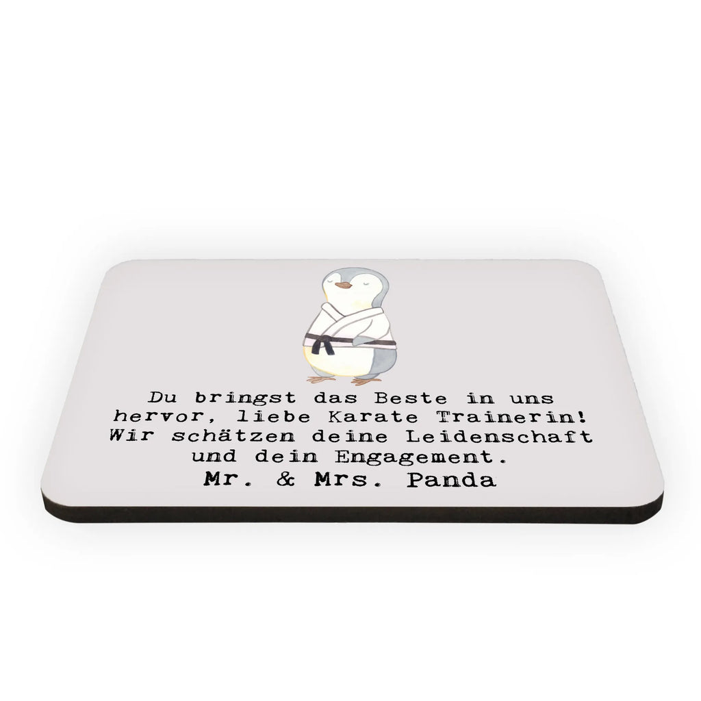 Magnet Karate Trainerin Kühlschrankmagnet, Pinnwandmagnet, Souvenir Magnet, Motivmagnete, Dekomagnet, Whiteboard Magnet, Notiz Magnet, Kühlschrank Dekoration, Geschenk, Sport, Sportart, Hobby, Schenken, Danke, Dankeschön, Auszeichnung, Gewinn, Sportler