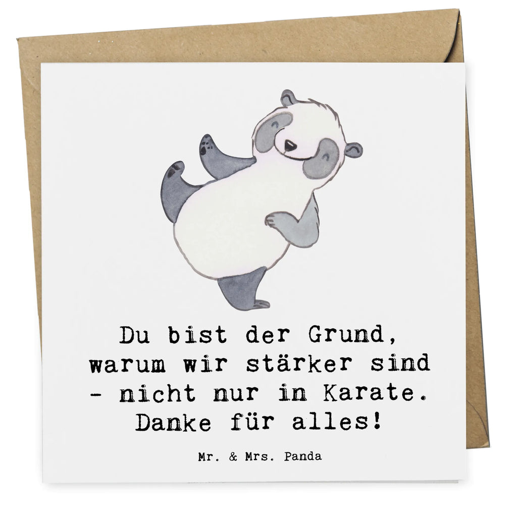 Deluxe Karte Karate Trainerin Stärke Karte, Grußkarte, Klappkarte, Einladungskarte, Glückwunschkarte, Hochzeitskarte, Geburtstagskarte, Hochwertige Grußkarte, Hochwertige Klappkarte, Geschenk, Sport, Sportart, Hobby, Schenken, Danke, Dankeschön, Auszeichnung, Gewinn, Sportler