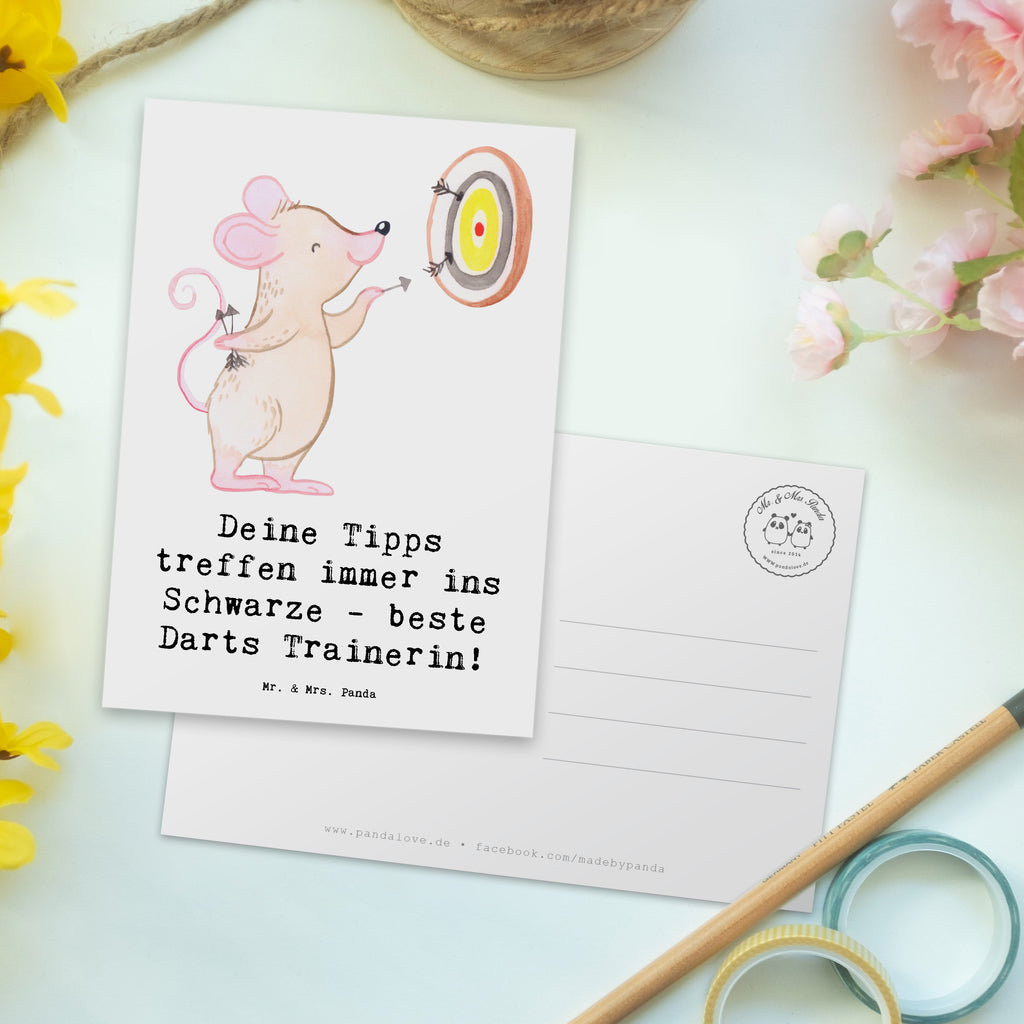 Postkarte Beste Darts Trainerin Postkarte, Karte, Geschenkkarte, Grußkarte, Einladung, Ansichtskarte, Geburtstagskarte, Einladungskarte, Dankeskarte, Ansichtskarten, Einladung Geburtstag, Einladungskarten Geburtstag, Geschenk, Sport, Sportart, Hobby, Schenken, Danke, Dankeschön, Auszeichnung, Gewinn, Sportler