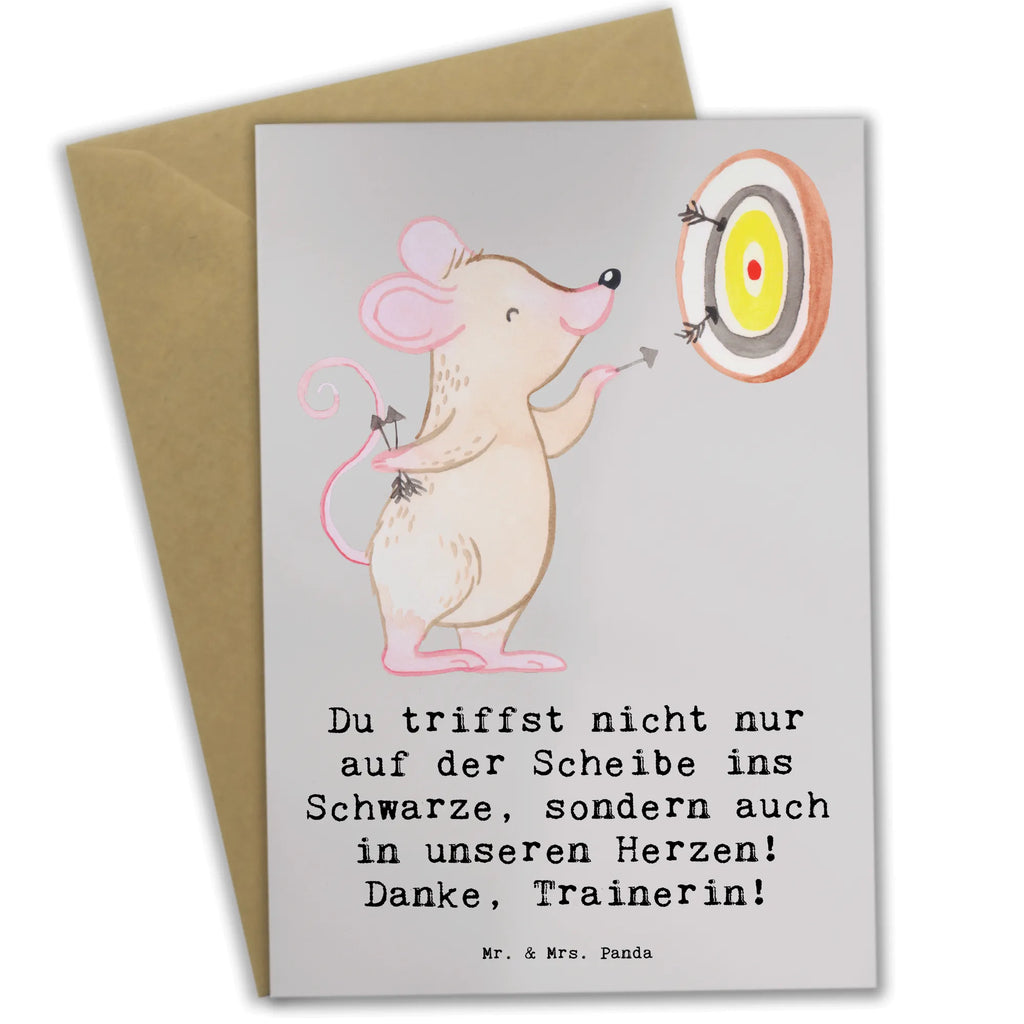 Grußkarte Darts Trainerin Grußkarte, Klappkarte, Einladungskarte, Glückwunschkarte, Hochzeitskarte, Geburtstagskarte, Karte, Ansichtskarten, Geschenk, Sport, Sportart, Hobby, Schenken, Danke, Dankeschön, Auszeichnung, Gewinn, Sportler