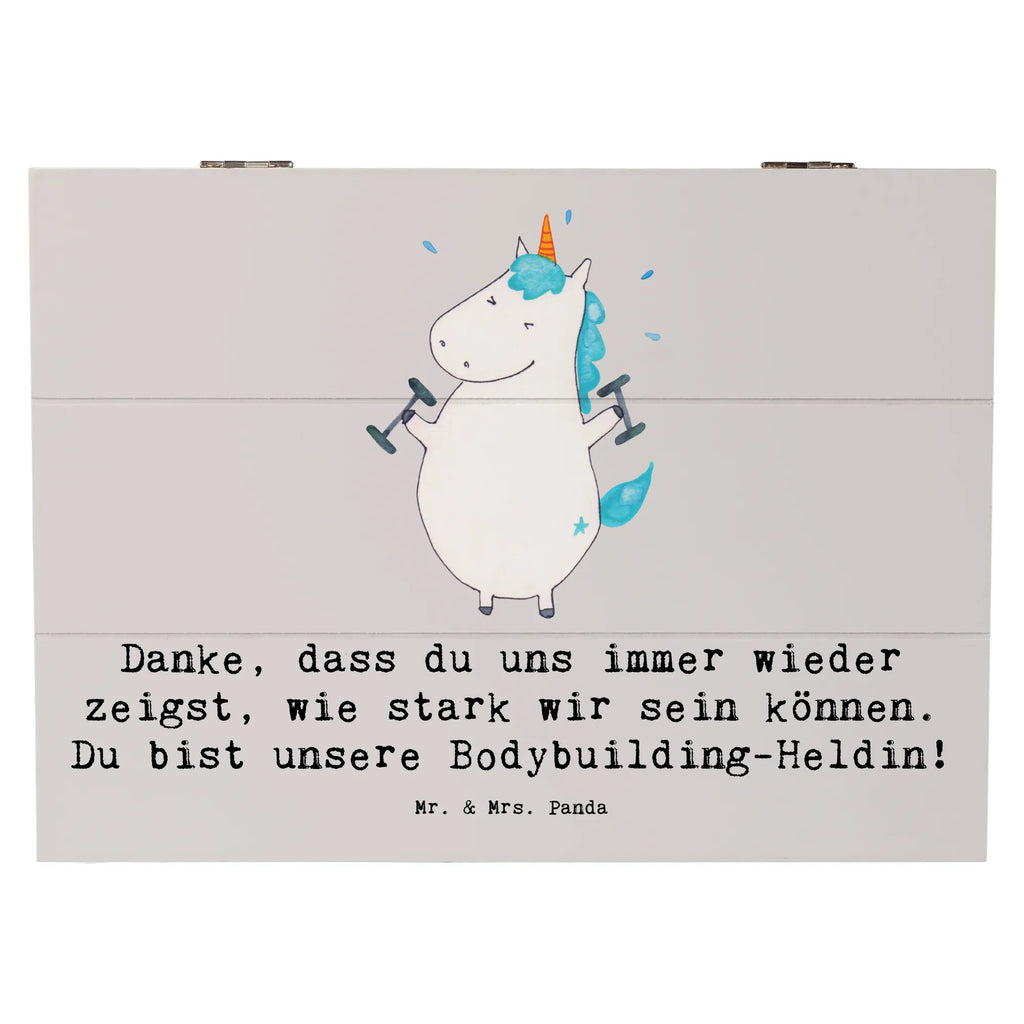 Holzkiste Bodybuilding Trainerin Holzkiste, Kiste, Schatzkiste, Truhe, Schatulle, XXL, Erinnerungsbox, Erinnerungskiste, Dekokiste, Aufbewahrungsbox, Geschenkbox, Geschenkdose, Geschenk, Sport, Sportart, Hobby, Schenken, Danke, Dankeschön, Auszeichnung, Gewinn, Sportler