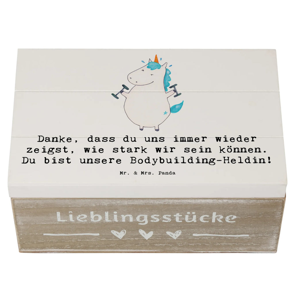 Holzkiste Bodybuilding Trainerin Holzkiste, Kiste, Schatzkiste, Truhe, Schatulle, XXL, Erinnerungsbox, Erinnerungskiste, Dekokiste, Aufbewahrungsbox, Geschenkbox, Geschenkdose, Geschenk, Sport, Sportart, Hobby, Schenken, Danke, Dankeschön, Auszeichnung, Gewinn, Sportler