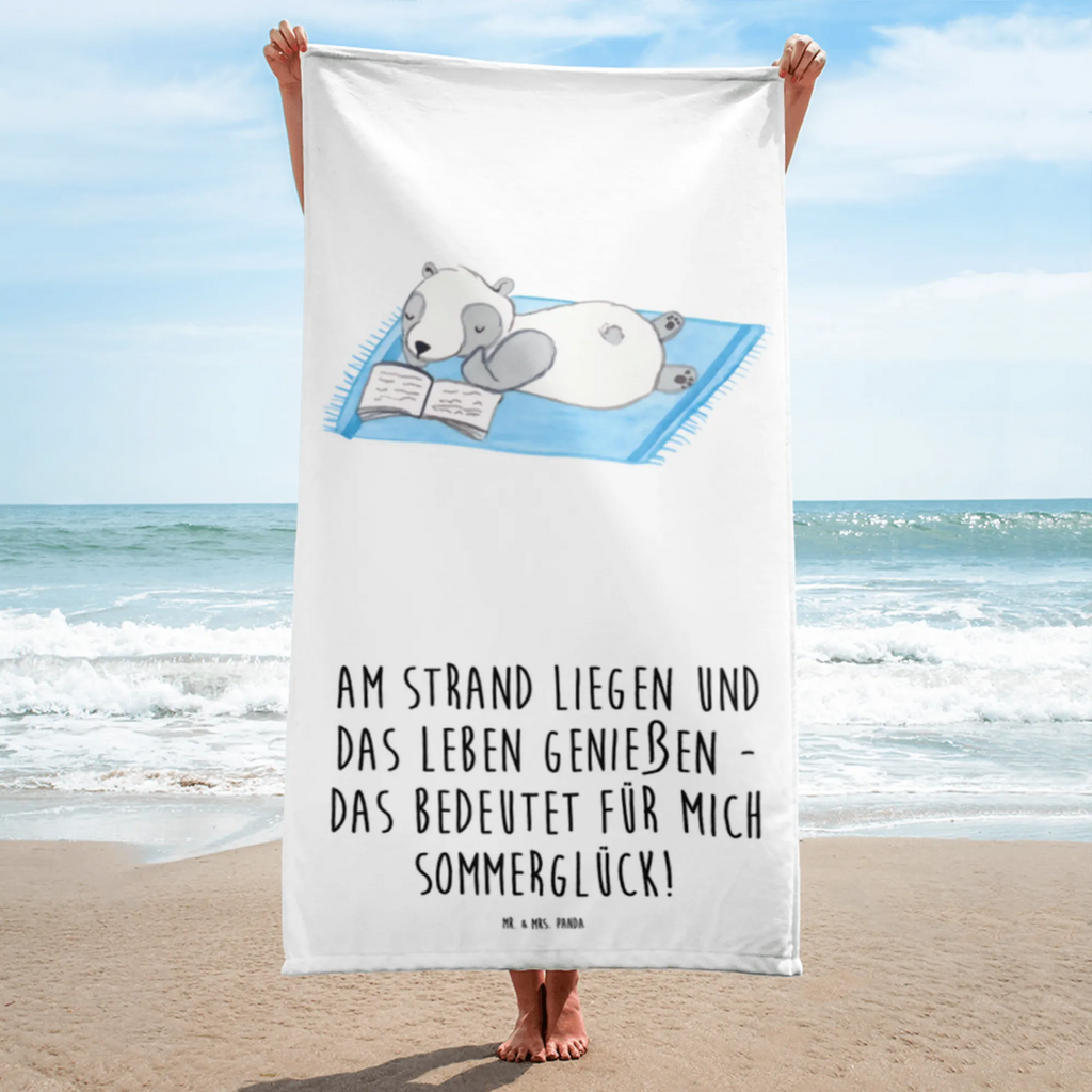 XL Badehandtuch Sommerglück Handtuch, Badetuch, Duschtuch, Strandtuch, Saunatuch, Sommer, Sommermotive, Urlaubsmotive, Produkte für Urlauber, Sommer Produkte