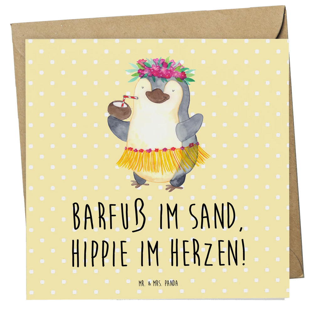 Deluxe Karte Sommer Hippie Karte, Grußkarte, Klappkarte, Einladungskarte, Glückwunschkarte, Hochzeitskarte, Geburtstagskarte, Hochwertige Grußkarte, Hochwertige Klappkarte, Sommer, Sommermotive, Urlaubsmotive, Produkte für Urlauber, Sommer Produkte