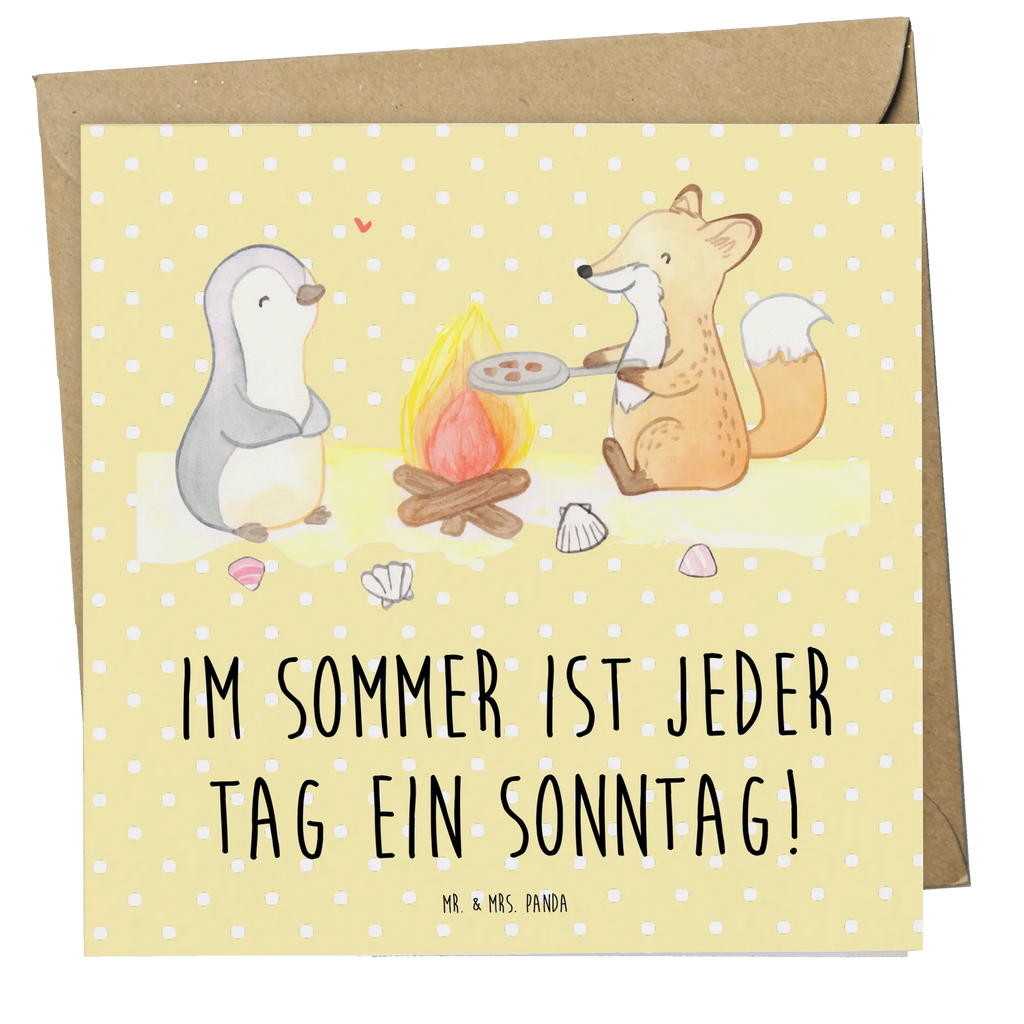 Deluxe Karte Sommer Sonntag Karte, Grußkarte, Klappkarte, Einladungskarte, Glückwunschkarte, Hochzeitskarte, Geburtstagskarte, Hochwertige Grußkarte, Hochwertige Klappkarte, Sommer, Sommermotive, Urlaubsmotive, Produkte für Urlauber, Sommer Produkte