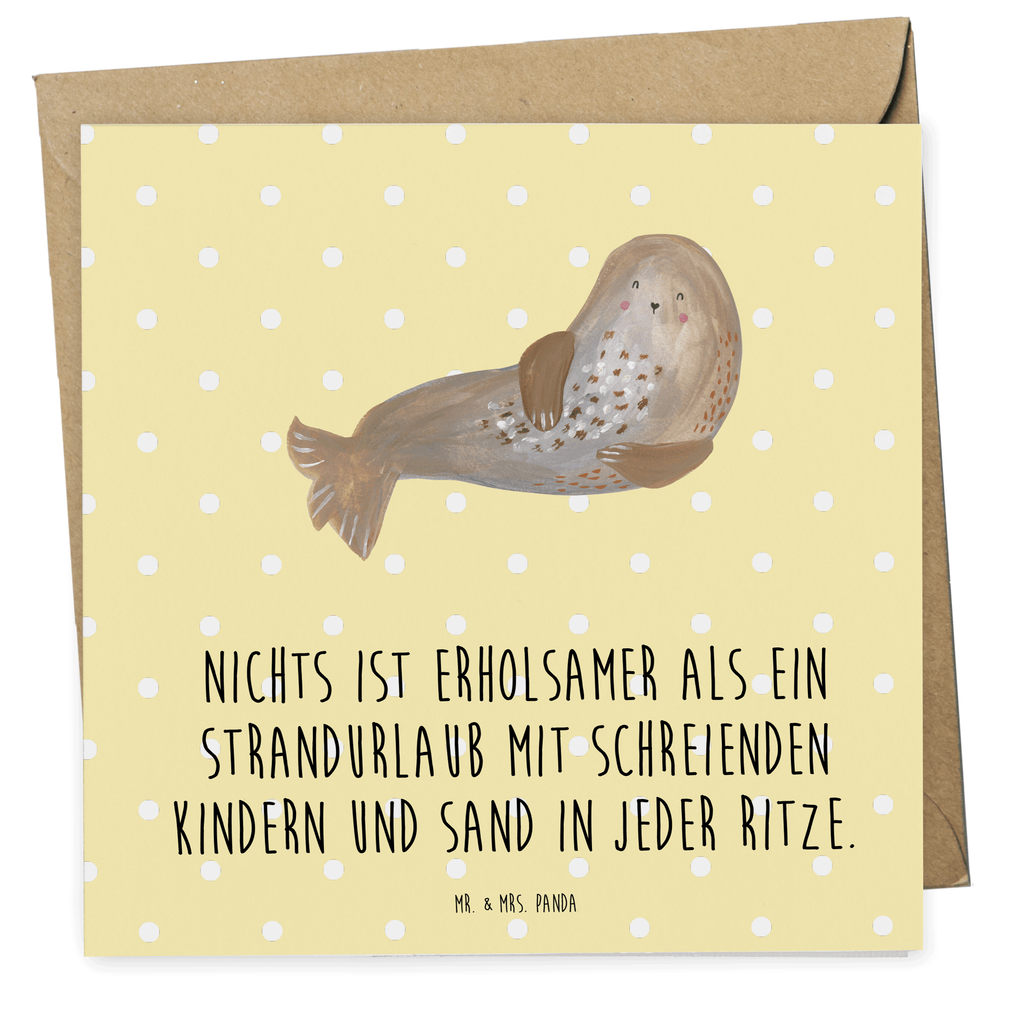 Deluxe Karte Sommerchaos Karte, Grußkarte, Klappkarte, Einladungskarte, Glückwunschkarte, Hochzeitskarte, Geburtstagskarte, Hochwertige Grußkarte, Hochwertige Klappkarte, Sommer, Sommermotive, Urlaubsmotive, Produkte für Urlauber, Sommer Produkte