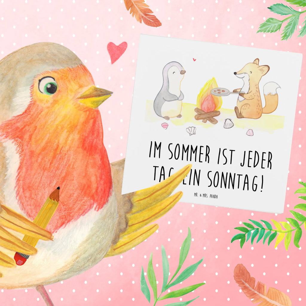 Deluxe Karte Sommer Sonntag Karte, Grußkarte, Klappkarte, Einladungskarte, Glückwunschkarte, Hochzeitskarte, Geburtstagskarte, Hochwertige Grußkarte, Hochwertige Klappkarte, Sommer, Sommermotive, Urlaubsmotive, Produkte für Urlauber, Sommer Produkte