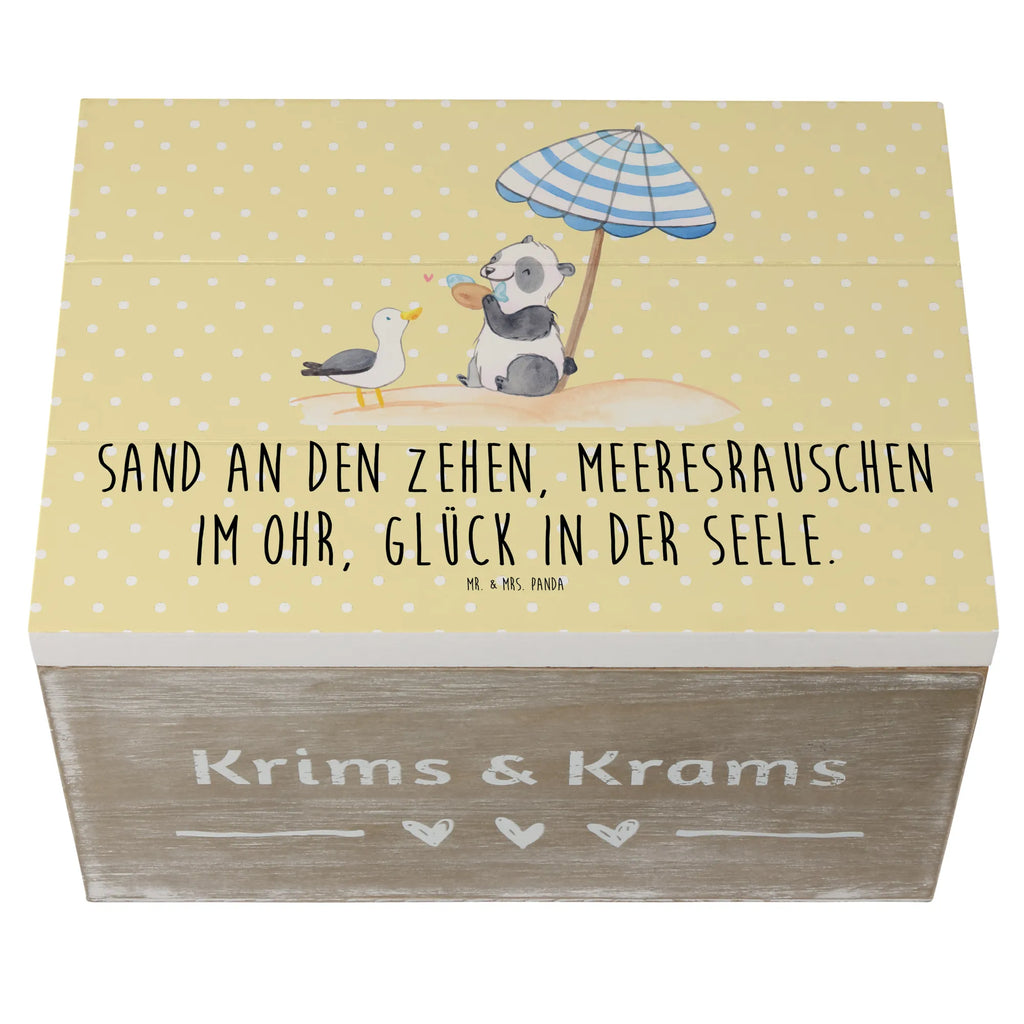 Holzkiste Sommer Meer Glück Holzkiste, Kiste, Schatzkiste, Truhe, Schatulle, XXL, Erinnerungsbox, Erinnerungskiste, Dekokiste, Aufbewahrungsbox, Geschenkbox, Geschenkdose, Sommer, Sommermotive, Urlaubsmotive, Produkte für Urlauber, Sommer Produkte