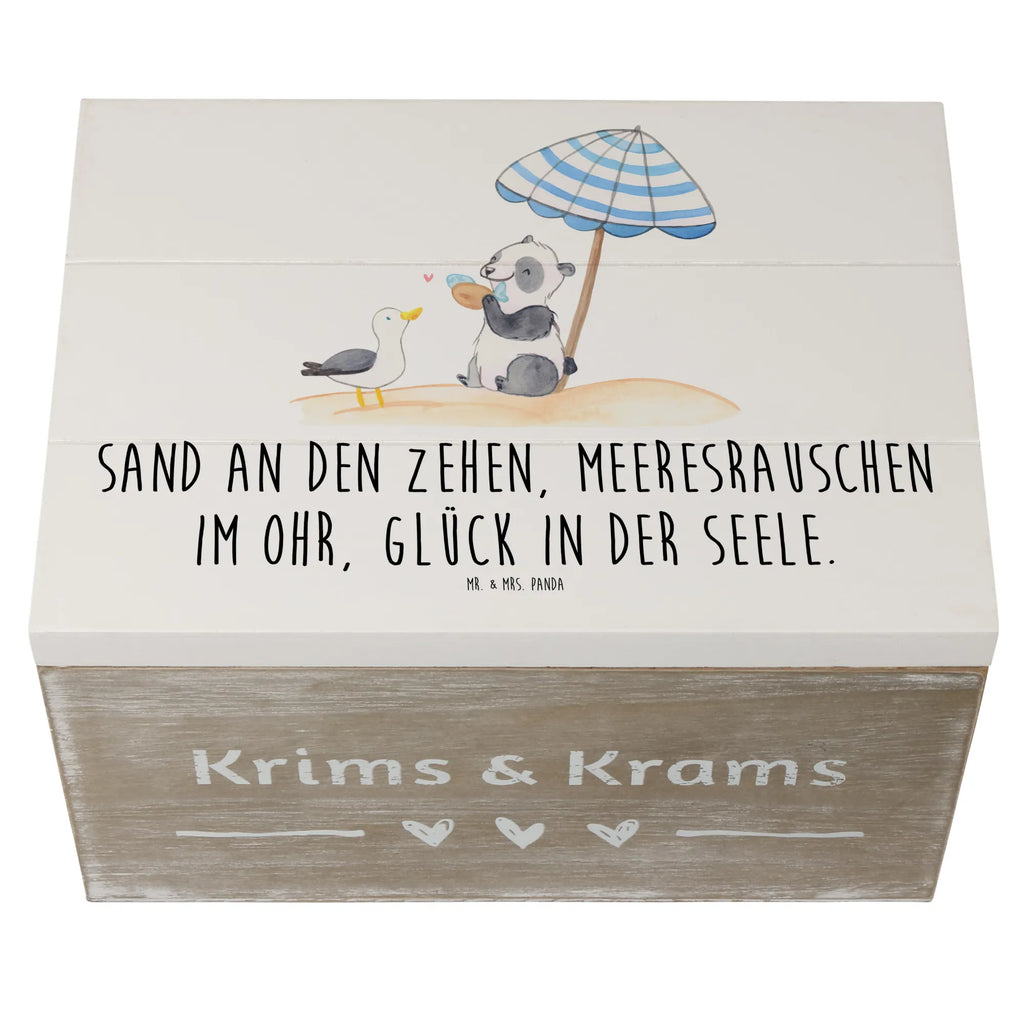 Holzkiste Sommer Meer Glück Holzkiste, Kiste, Schatzkiste, Truhe, Schatulle, XXL, Erinnerungsbox, Erinnerungskiste, Dekokiste, Aufbewahrungsbox, Geschenkbox, Geschenkdose, Sommer, Sommermotive, Urlaubsmotive, Produkte für Urlauber, Sommer Produkte