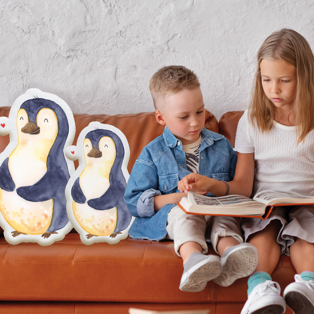 Personalisiertes Tierkissen Pinguin Diät Personalisiertes Tierkissen, Pinguin, Pinguine, Diät, Abnehmen, Abspecken, Gewicht, Motivation, Selbstliebe, Körperliebe, Selbstrespekt