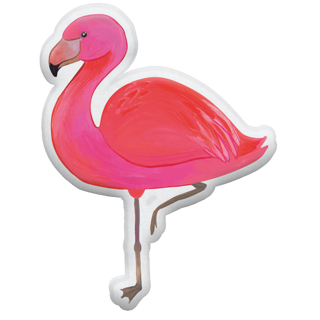 Kissen Kuscheltier Flamingo Classic Tierkissen, Kuscheltier, Plüschtier, Flamingo, Einzigartig, Selbstliebe, Stolz, ich, für mich, Spruch, Freundin, Freundinnen, Außenseiter, Sohn, Tochter, Geschwister