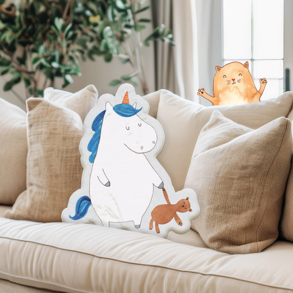 Kissen Kuscheltier Einhorn Teddy Tierkissen, Kuscheltier, Plüschtier, Einhorn, Einhörner, Einhorn Deko, Pegasus, Unicorn, schlafen, gute Nacht, Single, Bett, Träumen, Freundin, Singleleben