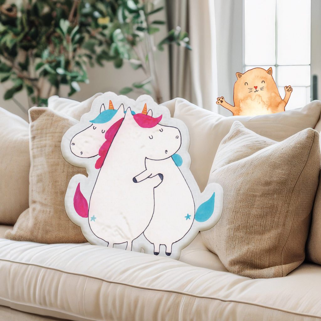 Kissen Kuscheltier Einhörner Umarmen Tierkissen, Kuscheltier, Plüschtier, Einhorn, Einhörner, Einhorn Deko, Pegasus, Unicorn, Freundinnen, Freundin, BFF, Schwester, Schwestern, Familie, Geschwister, Sister, Liebe