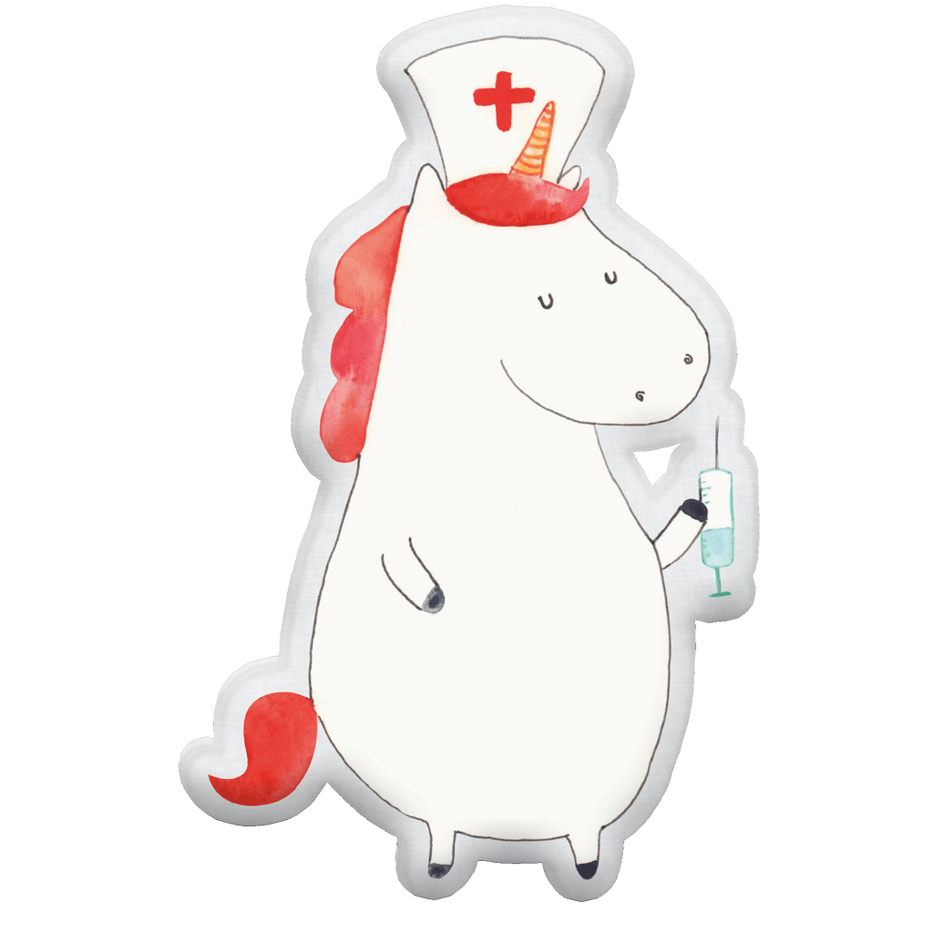 Kissen Kuscheltier Einhorn Krankenschwester Tierkissen, Kuscheltier, Plüschtier, Einhorn, Einhörner, Einhorn Deko, Pegasus, Unicorn, Krankenschwester Geschenk, Krankenpfleger Geschenk, Krankenpflegerin, Krankenschwester Dankeschön, Krankenhaus, Ärztin Geschenk