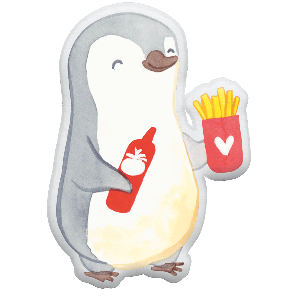 Kissen Kuscheltier Pinguin Pommes Tierkissen, Kuscheltier, Plüschtier, Liebe, Partner, Freund, Freundin, Ehemann, Ehefrau, Heiraten, Verlobung, Heiratsantrag, Liebesgeschenk, Jahrestag, Hocheitstag, Valentinstag, Geschenk für Frauen, Hochzeitstag, Mitbringsel, Geschenk für Freundin, Geschenk für Partner, Liebesbeweis, für Männer, für Ehemann