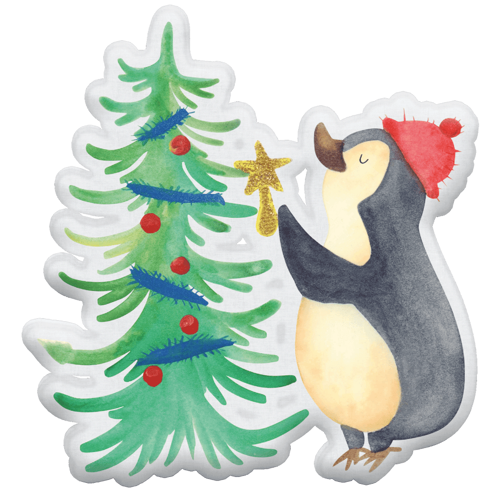 Kissen Kuscheltier Pinguin Weihnachtsbaum Tierkissen, Kuscheltier, Plüschtier, Winter, Weihnachten, Weihnachtsdeko, Nikolaus, Advent, Heiligabend, Wintermotiv, Pinguin