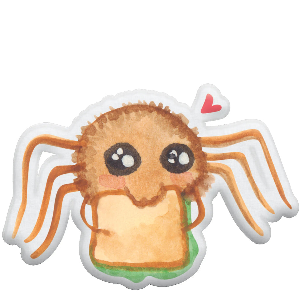 Tierkissen Spinne Agathe Sandwich Tierkissen, Spinne Agathe, Spinne, Agathe, Videos, Merchandise, Glück, Mut, Hungrig, Verfressen, Lebensfreude, Alles wird gut, Hunger