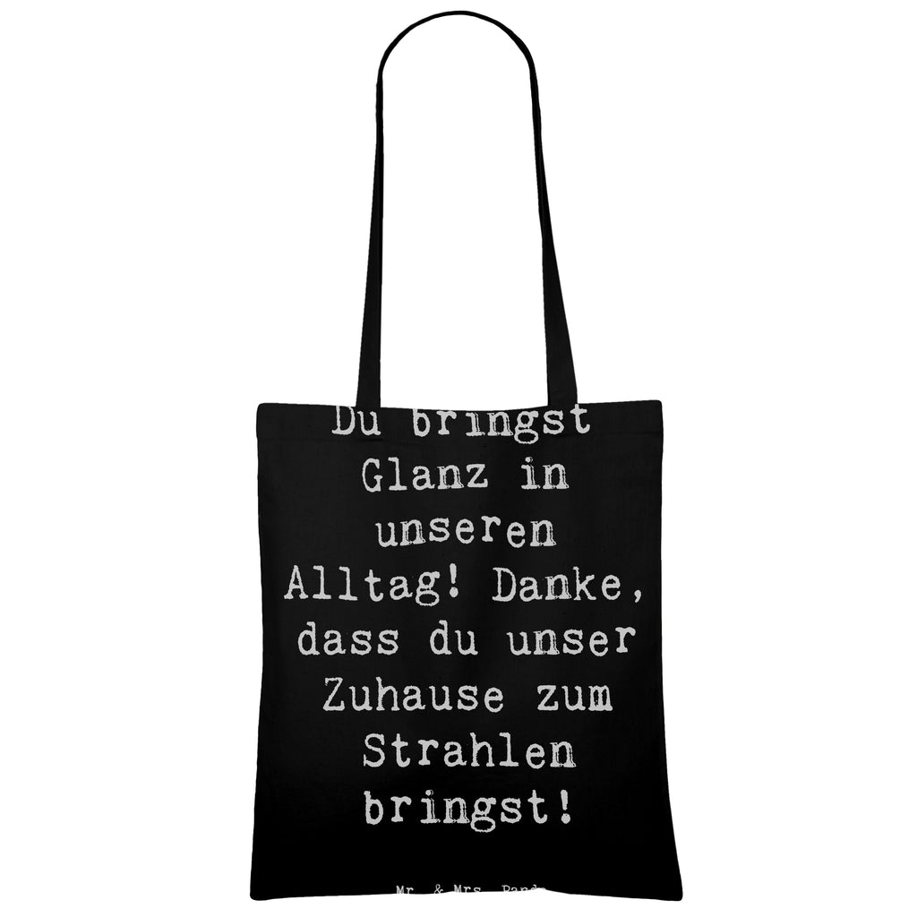 Tragetasche Spruch Glanz Putzfrau Beuteltasche, Beutel, Einkaufstasche, Jutebeutel, Stoffbeutel, Tasche, Shopper, Umhängetasche, Strandtasche, Schultertasche, Stofftasche, Tragetasche, Badetasche, Jutetasche, Einkaufstüte, Laptoptasche