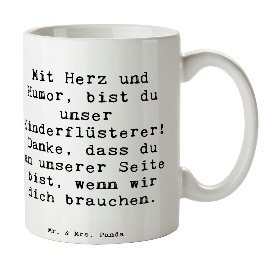 Tasse Spruch Baby-Sitter Engelflüsterer Tasse, Kaffeetasse, Teetasse, Becher, Kaffeebecher, Teebecher, Keramiktasse, Porzellantasse, Büro Tasse, Geschenk Tasse, Tasse Sprüche, Tasse Motive, Kaffeetassen, Tasse bedrucken, Designer Tasse, Cappuccino Tassen, Schöne Teetassen