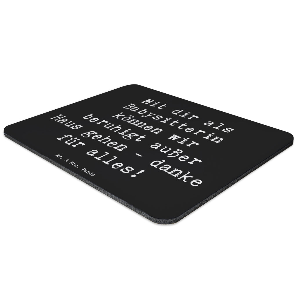 Mauspad Spruch Babysitter Dank Mousepad, Computer zubehör, Büroausstattung, PC Zubehör, Arbeitszimmer, Mauspad, Einzigartiges Mauspad, Designer Mauspad, Mausunterlage, Mauspad Büro